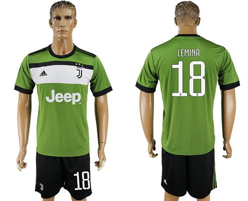 Juventus #18 Lemina SEC Away Soccer Club Jersey - Click Image to Close